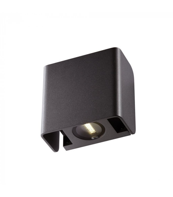 Outdoor Recessed Wall Light Anthracite 3000K IP65 Dimmable