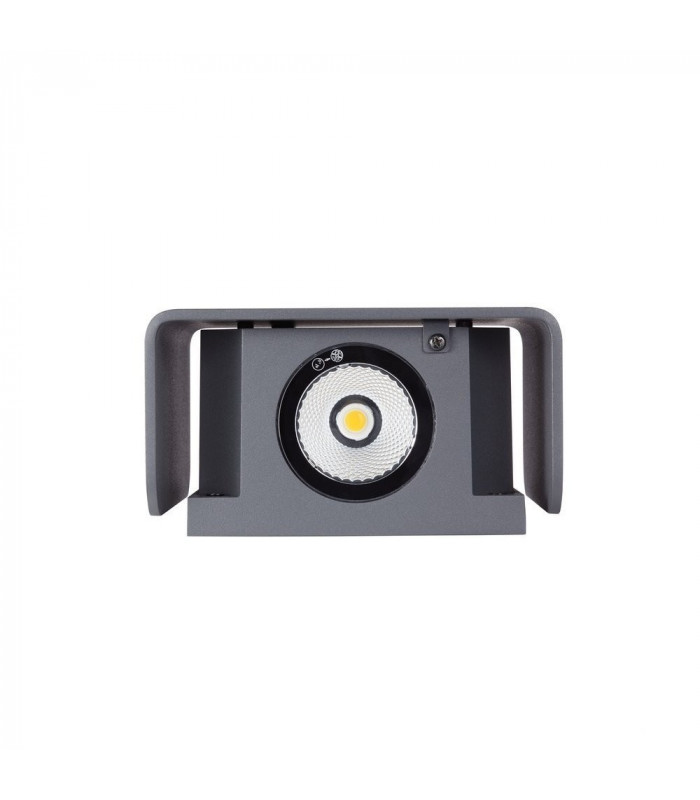 Outdoor Recessed Wall Light Anthracite 3000K IP65 Dimmable