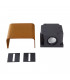 Outdoor Recessed Wall Light Rust 3000K IP65 Dimmable