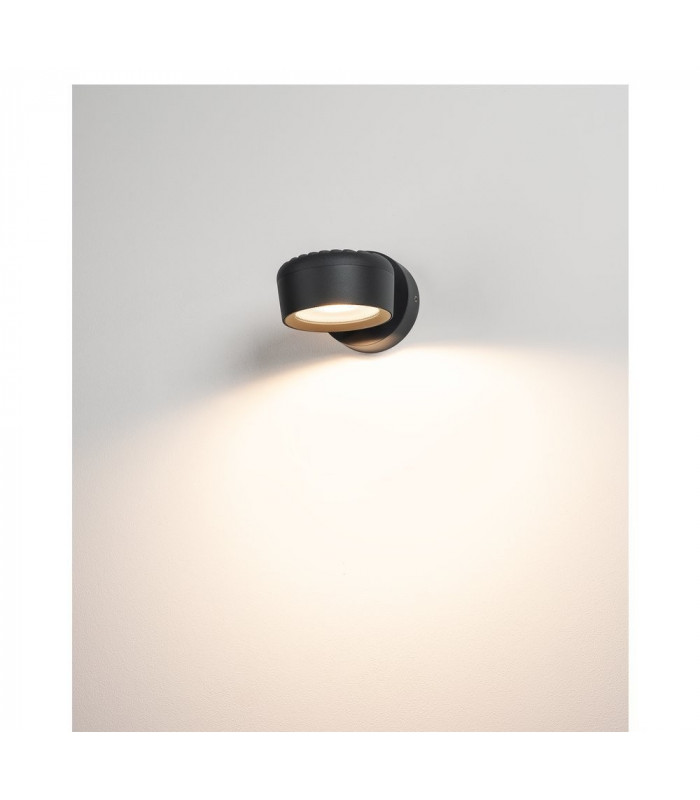 Outdoor Surface-Mounted Wall Light Anthracite IP65 Dimmable