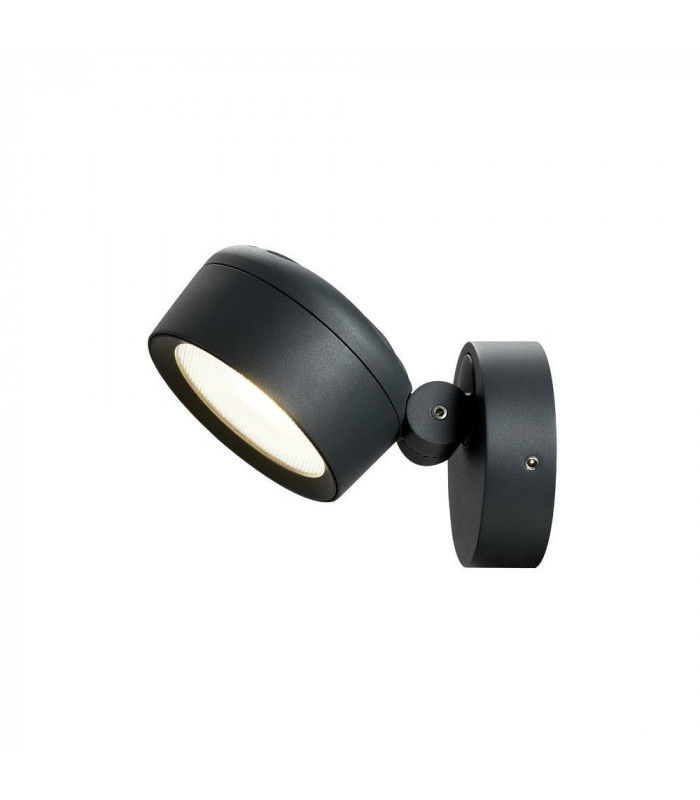Outdoor Surface-Mounted Wall Light Anthracite IP65 Dimmable