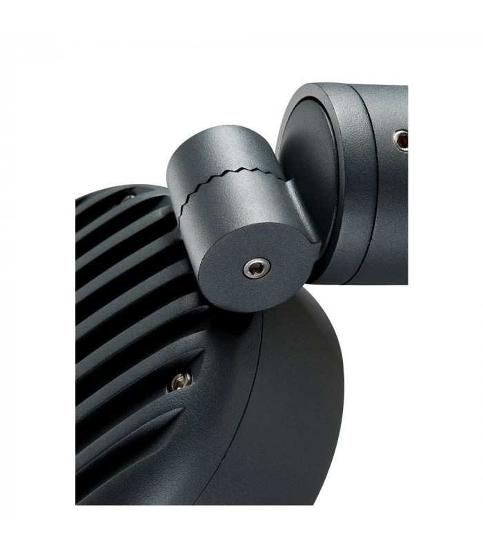 Outdoor Surface-Mounted Wall Light Anthracite IP65 Dimmable
