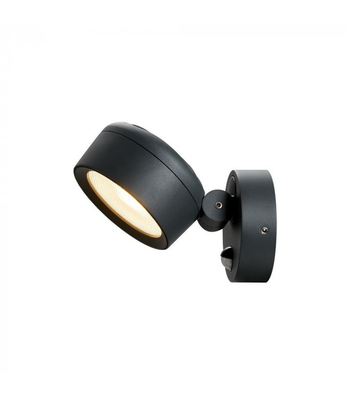 Sensor Outdoor Surface-Mounted Wall Light Anthracite IP65 Dimmable