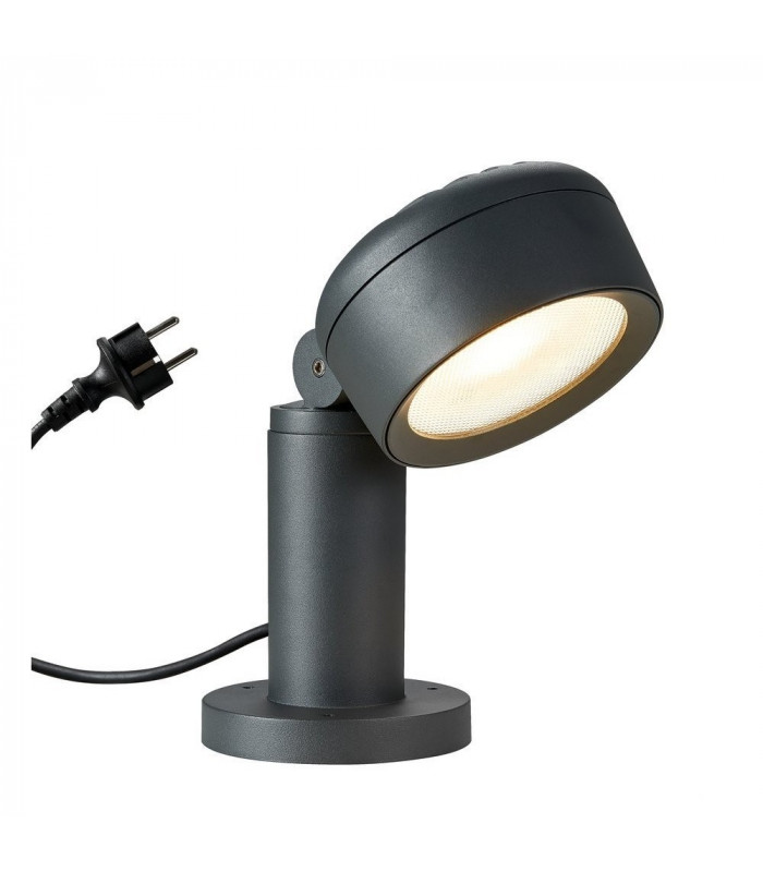 Outdoor Floor Lamp Anthracite IP65 Dimmable