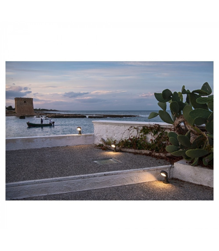 Outdoor Floor Lamp Anthracite IP65 Dimmable