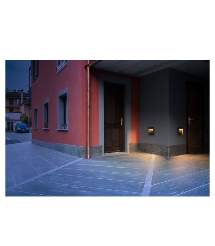 Outdoor LED Surface-Mounted Wall Light 3000/4000K IP65 Anthracite