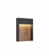 Outdoor LED Surface-Mounted Wall Light 3000/4000K IP65 Anthracite/Brown