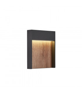 Outdoor LED Surface-Mounted Wall Light 3000/4000K IP65 Anthracite/Brown