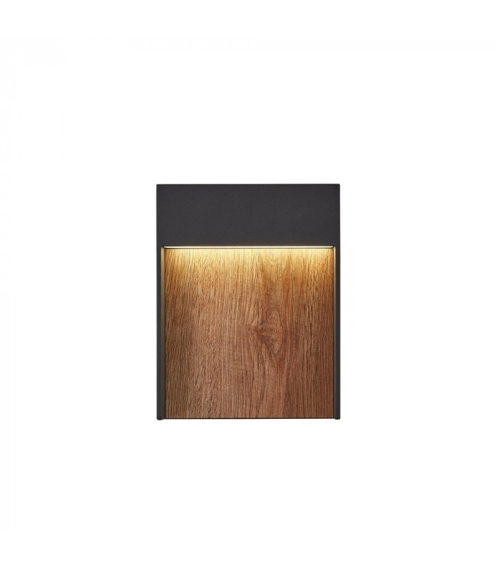 Outdoor LED Surface-Mounted Wall Light 3000/4000K IP65 Anthracite/Brown