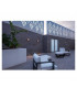 Outdoor LED Surface-Mounted Wall Light PIR 3000/4000K IP65 Anthracite/Brown