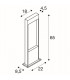 Outdoor LED Floor Lamp 3000/4000K IP65 Anthracite/Brown