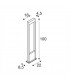 Outdoor LED Floor Lamp 3000/4000K IP65 Anthracite/Brown