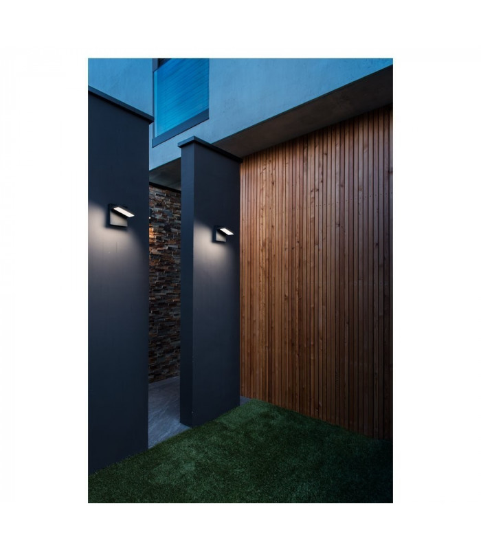 Outdoor LED Surface-Mounted Wall Light IP55 Anthracite 3000/4000K