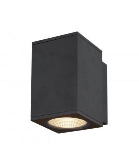 Single Outdoor LED Surface-Mounted Wall Light Anthracite 3000/4000K