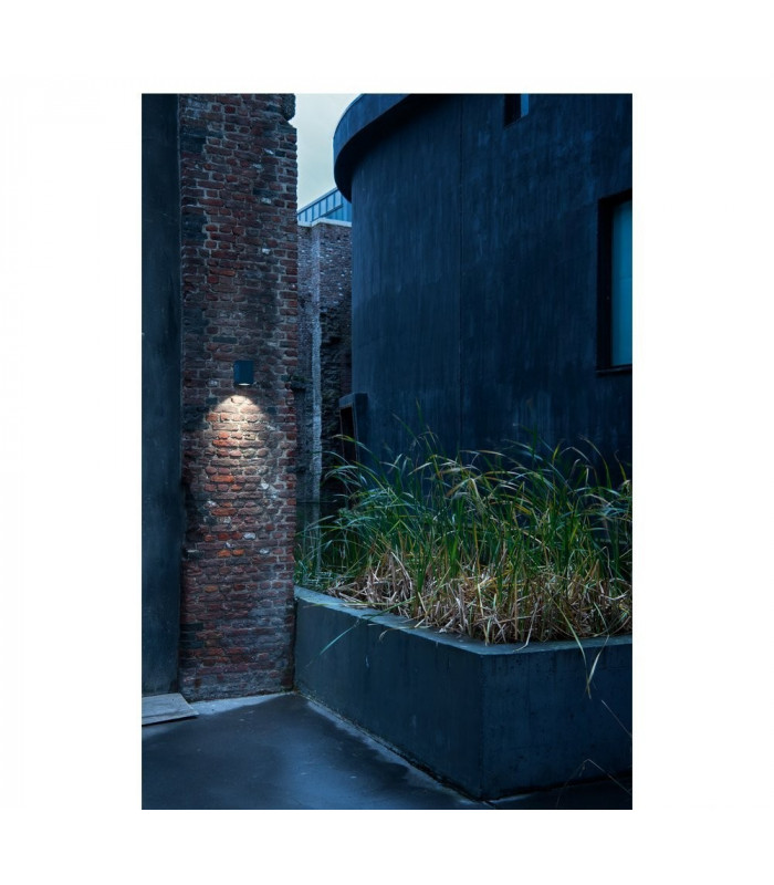 Single Outdoor LED Surface-Mounted Wall Light Anthracite 3000/4000K