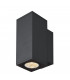 Square Up Down Outdoor LED Surface-Mounted Wall Light Anthracite 3000/4000K