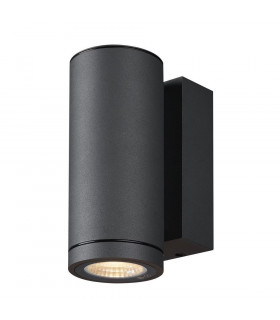 Single Outdoor LED Surface-Mounted Wall Light Anthracite 3000/4000K