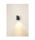 Single Outdoor LED Surface-Mounted Wall Light Anthracite 3000/4000K