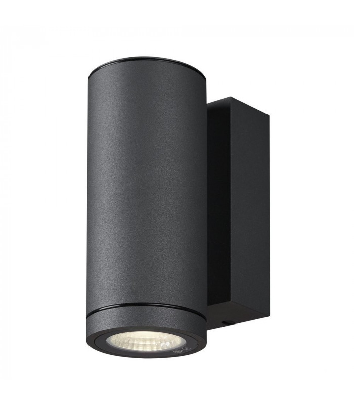 Single Outdoor LED Surface-Mounted Wall Light Anthracite 3000/4000K