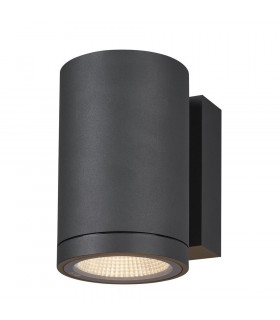 Single Outdoor LED Surface-Mounted Wall Light Anthracite 3000/4000K