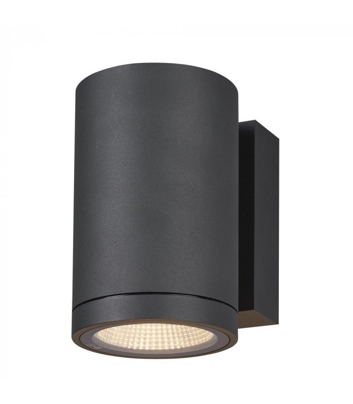 Single Outdoor LED Surface-Mounted Wall Light Anthracite 3000/4000K