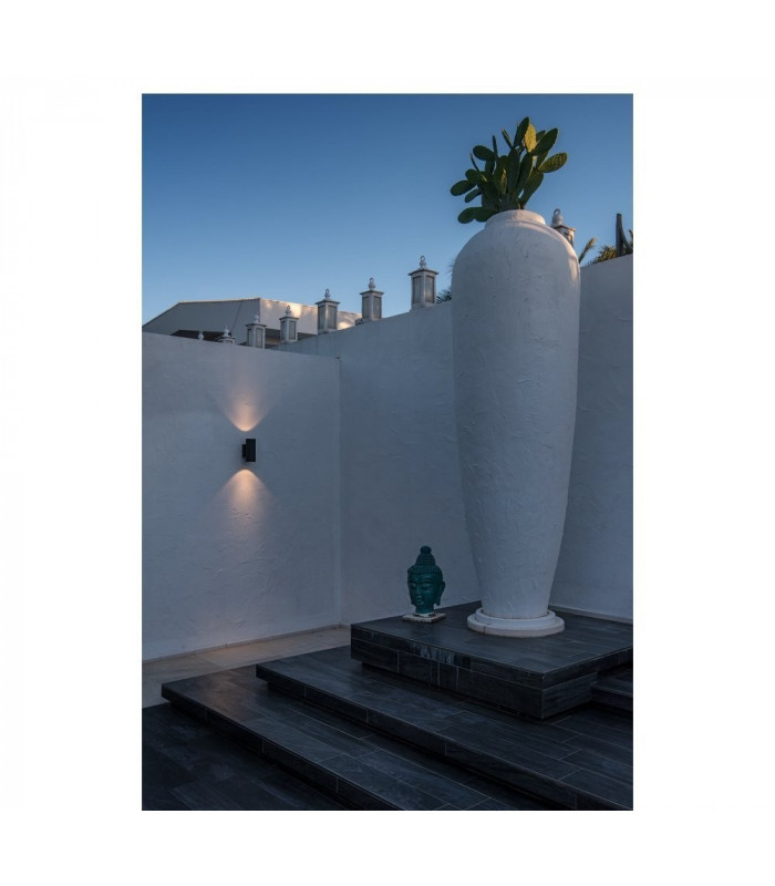 Up Down S Outdoor LED Surface-Mounted Wall Light Anthracite 3000/4000K
