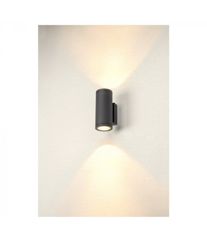 Outdoor LED Surface-Mounted Wall Light Anthracite 3000/4000K