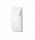 1 Light Outdoor Wall Light White IP65