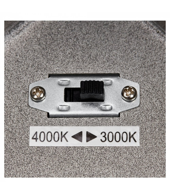 Outdoor LED Surface-Mounted Ceiling Light Anthracite 3000/4000K