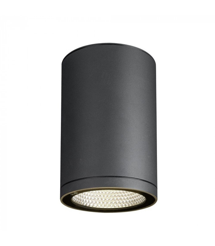 Outdoor LED Surface-Mounted Ceiling Light Anthracite 3000/4000K