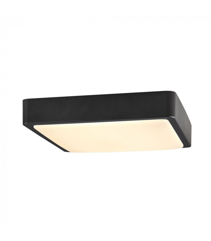 Square Outdoor LED Surface-Mounted Ceiling Light Anthracite Switch 3000/4000K