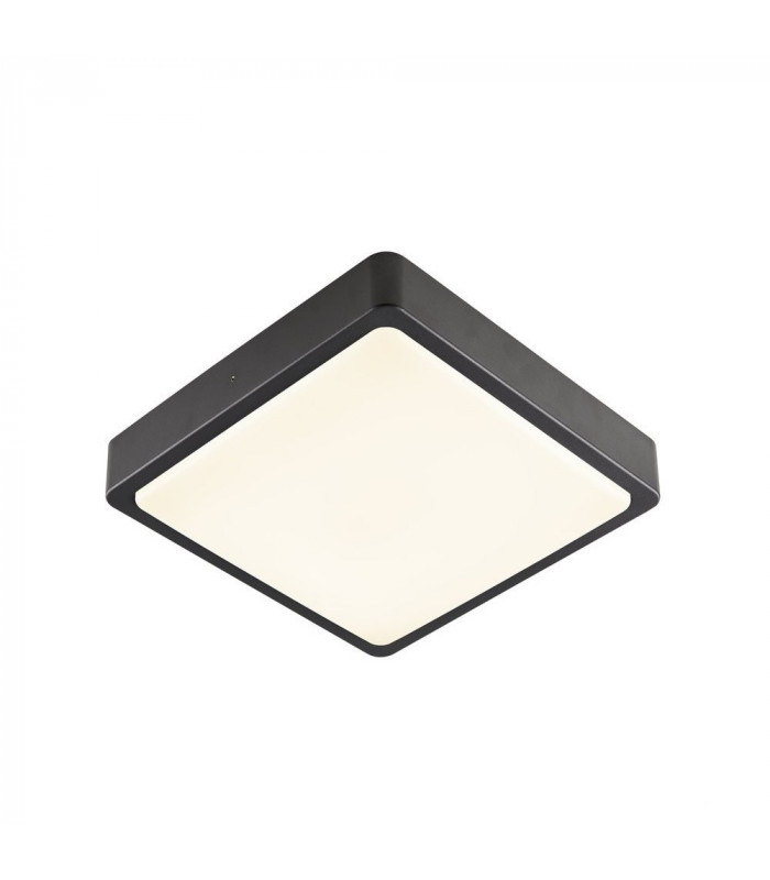 Square Sensor Outdoor LED Surface-Mounted Ceiling Light Anthracite Switch 3000/4000K
