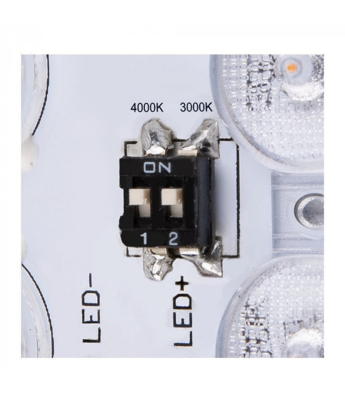 Square Sensor Outdoor LED Surface-Mounted Ceiling Light Anthracite Switch 3000/4000K