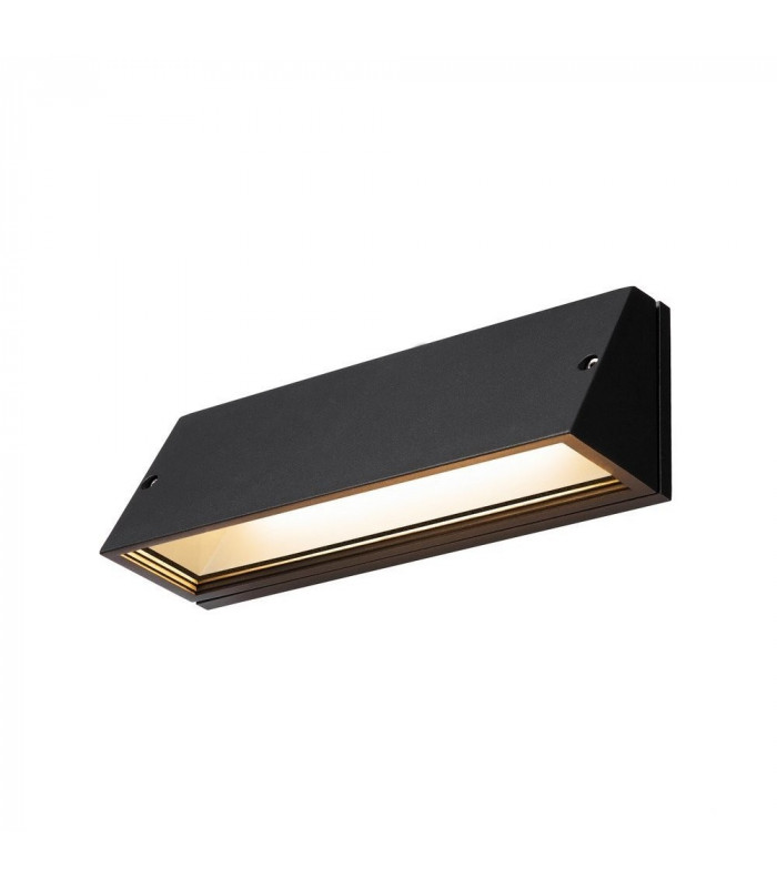 Outdoor LED Surface-Mounted Wall Light Black Switch 3000/4000K