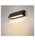Outdoor LED Surface-Mounted Wall Light Black Switch 3000/4000K