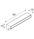 Outdoor LED Free-Standing Light Anthracite Switch 3000/4000K