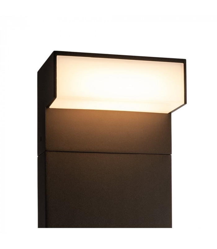 Outdoor LED Free-Standing Light Horizontal Anthracite Switch 3000/4000K