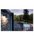 Outdoor LED Wall-Mounted Light Anthracite Switch 3000/4000K