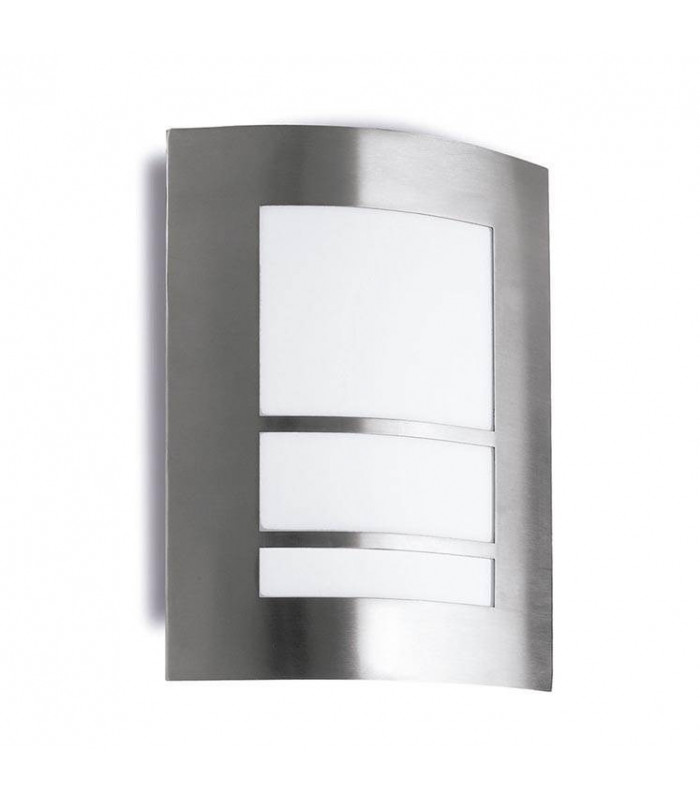 1 Light Outdoor Wall Light Stainless Steel IP55