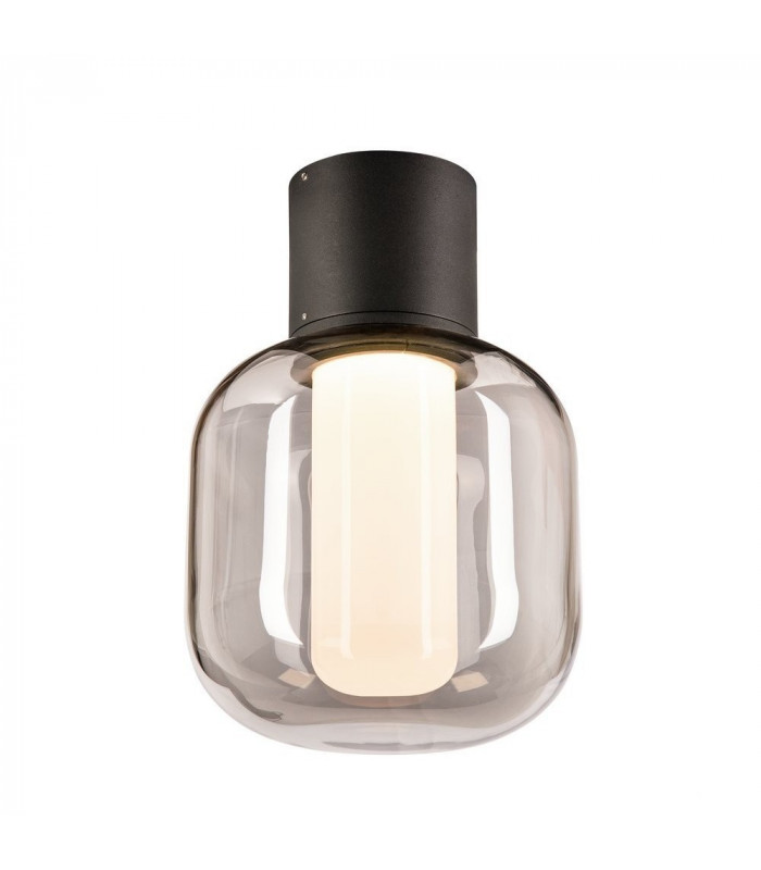 LED Outdoor Ceiling-Mounted Ceiling Light Anthracite Switch 3000/4000K