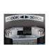LED Outdoor Ceiling-Mounted Ceiling Light Anthracite Switch 3000/4000K