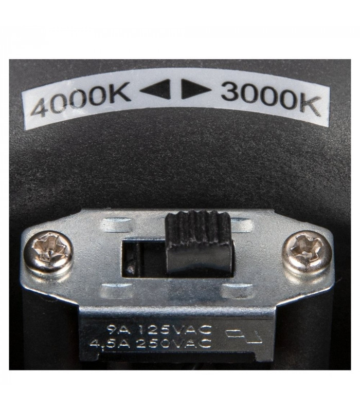 Sensor, Outdoor LED Ceiling-Mounted Light Anthracite Switch 3000/4000K
