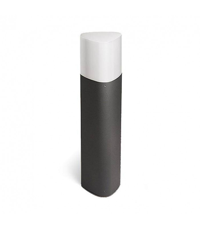 1 Light Outdoor Bollard Light Urban Grey IP44