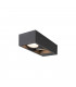Outdoor LED Wall-Mounted Light Double Anthracite Switch 3000/4000K