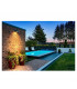 Outdoor LED Wall-Mounted Light Double Anthracite Switch 3000/4000K