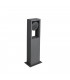 Outdoor LED Wall-Mounted Light Single Anthracite Switch 3000/4000K