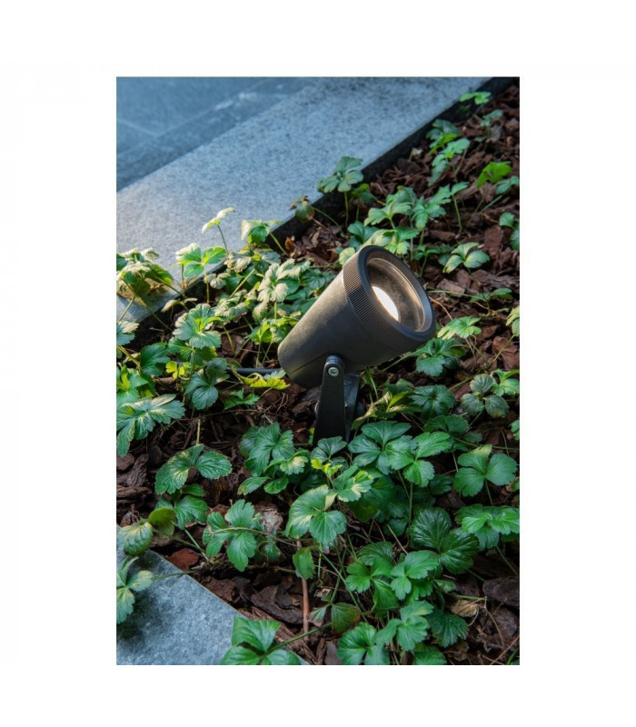 Outdoor Ground Spike Light Black