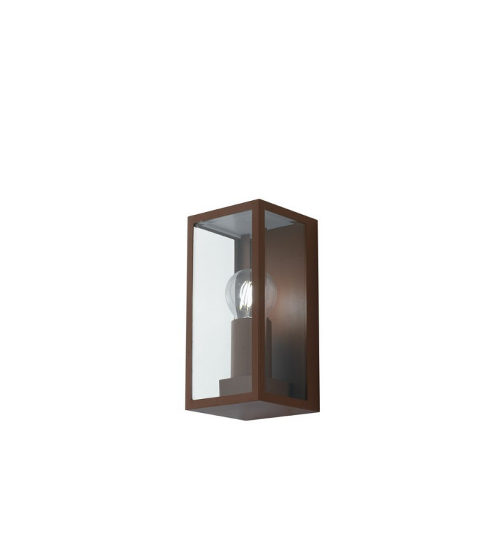 Outdoor Wall Lantern Black Bronze IP44, E27