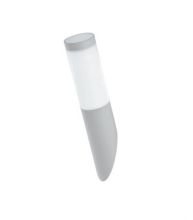 Outdoor Stainless Steel Wall Bollard Light, White, IP44, E27