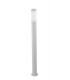 Outdoor Stainless Steel Bollard Light, White, IP44, E27